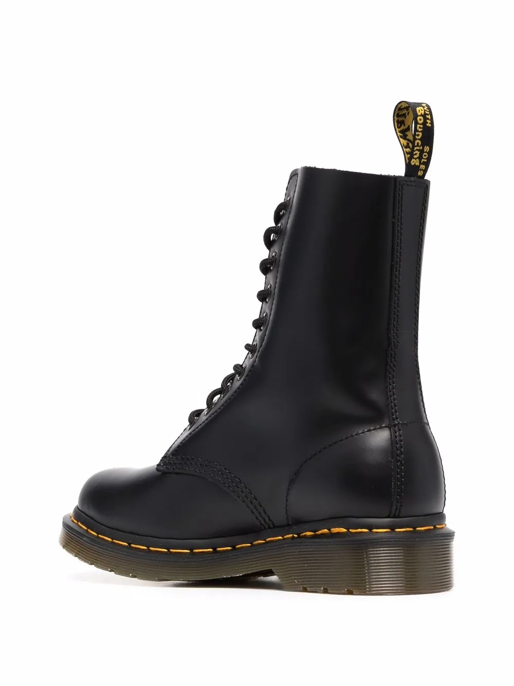 Ботинки Dr. Martens 1490 в стиле милитари, черный — фото 3
