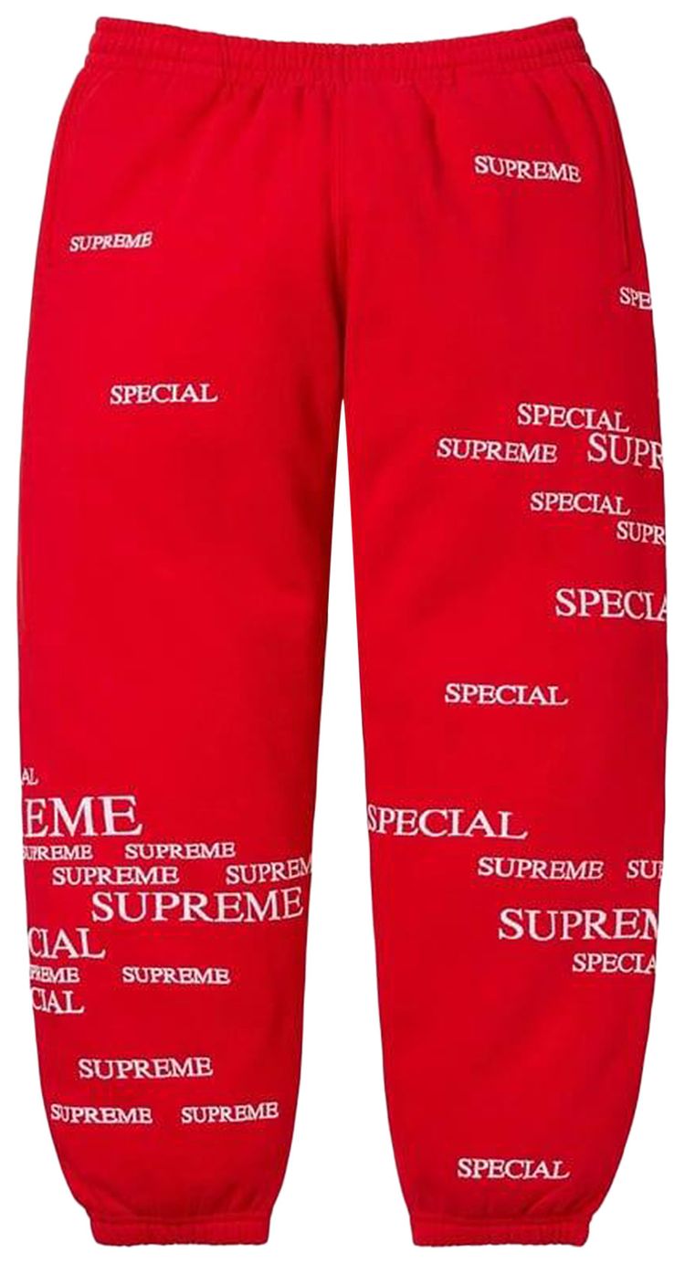 

Спортивные штаны Supreme Special, красный