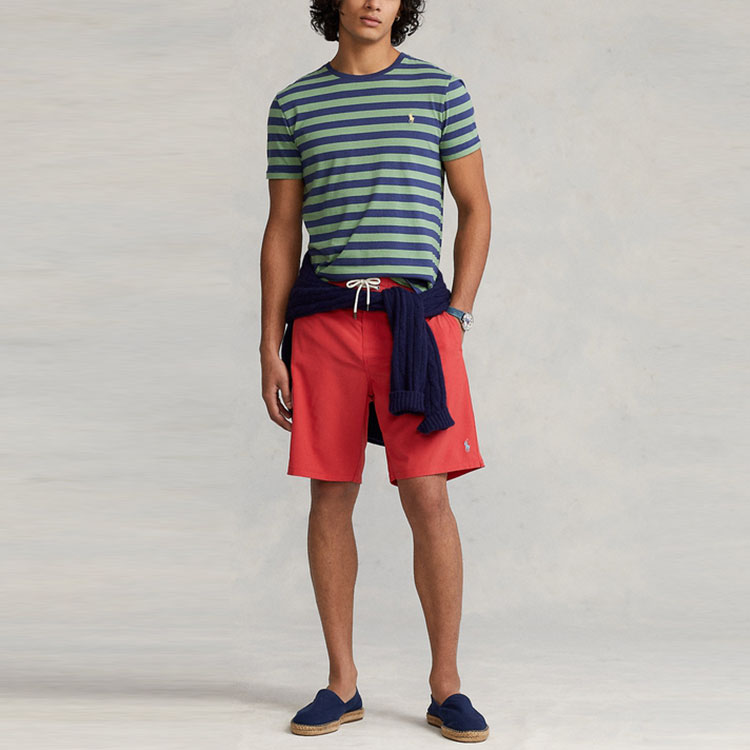 Футболка Polo Pony Cotton Polo Ralph Lauren, зелёная — фото 3