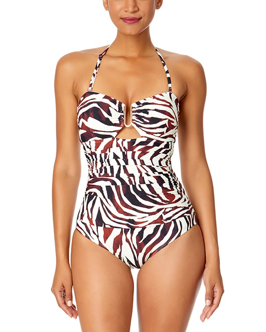 

Бюстгальтер Anne Cole с высокой талией и кольцом спереди Anne Cole, Multi