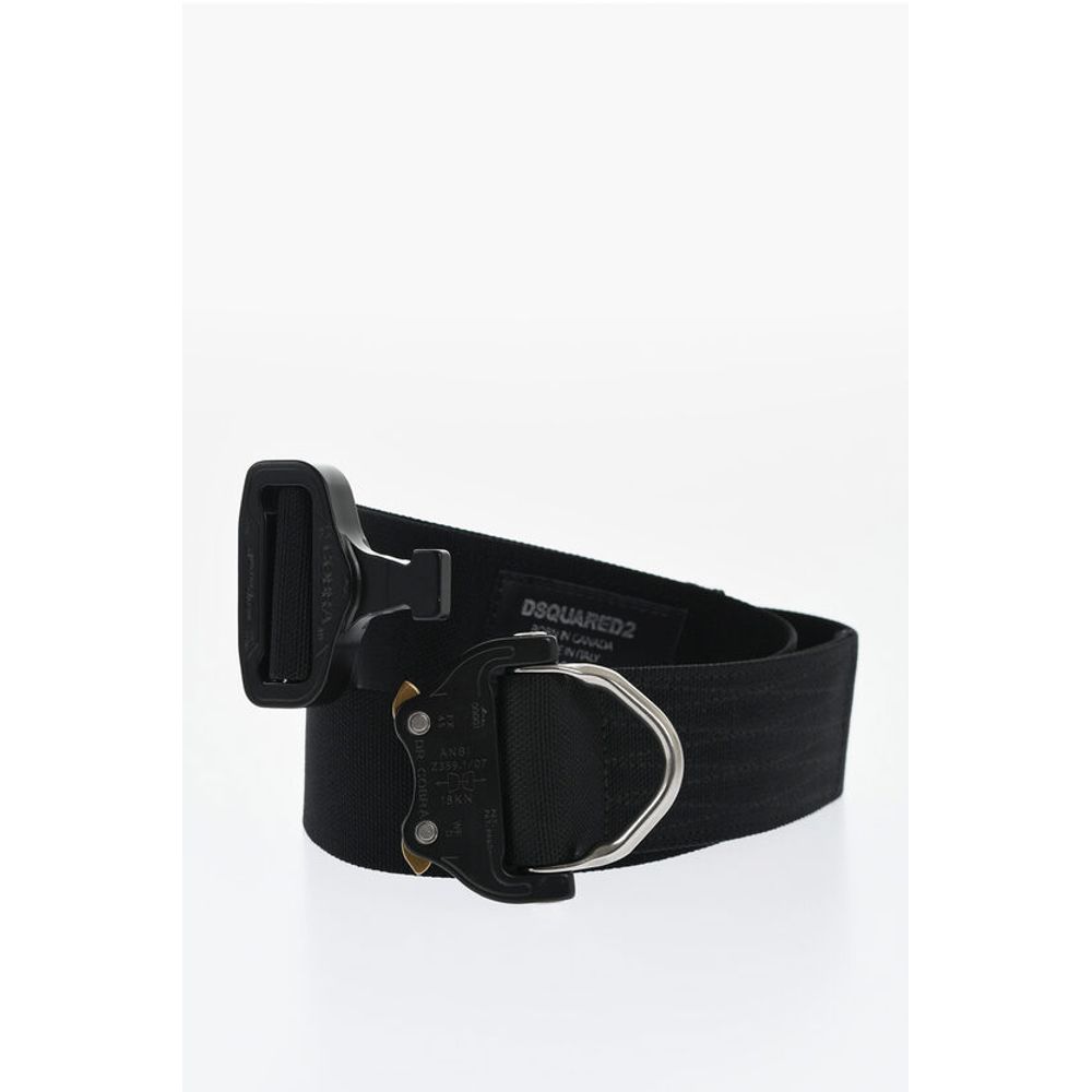 

Ремень из однотонной технической ткани 45 мм Dsquared2, Black