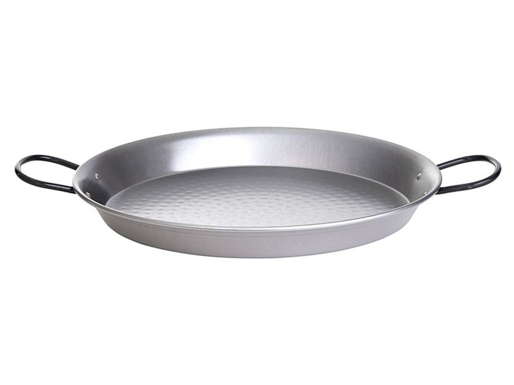 

Сковорода для паэльи полированная сталь Ø 80 см с 4 ручками ALLGRILL