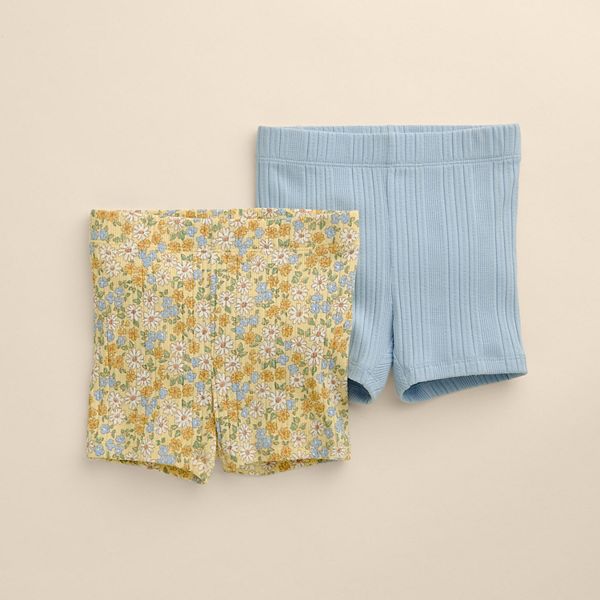 

Набор из 2 шорт для велоспорта для девочек Little Co. By Lauren Conrad, Ylw Meadow Print