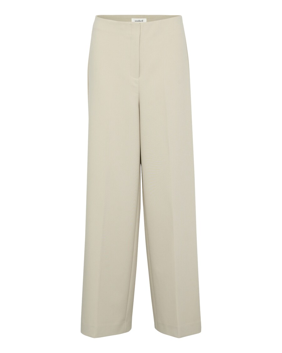 

Широкие брюки со складками спереди SOAKED IN LUXURY Corinne, Light beige