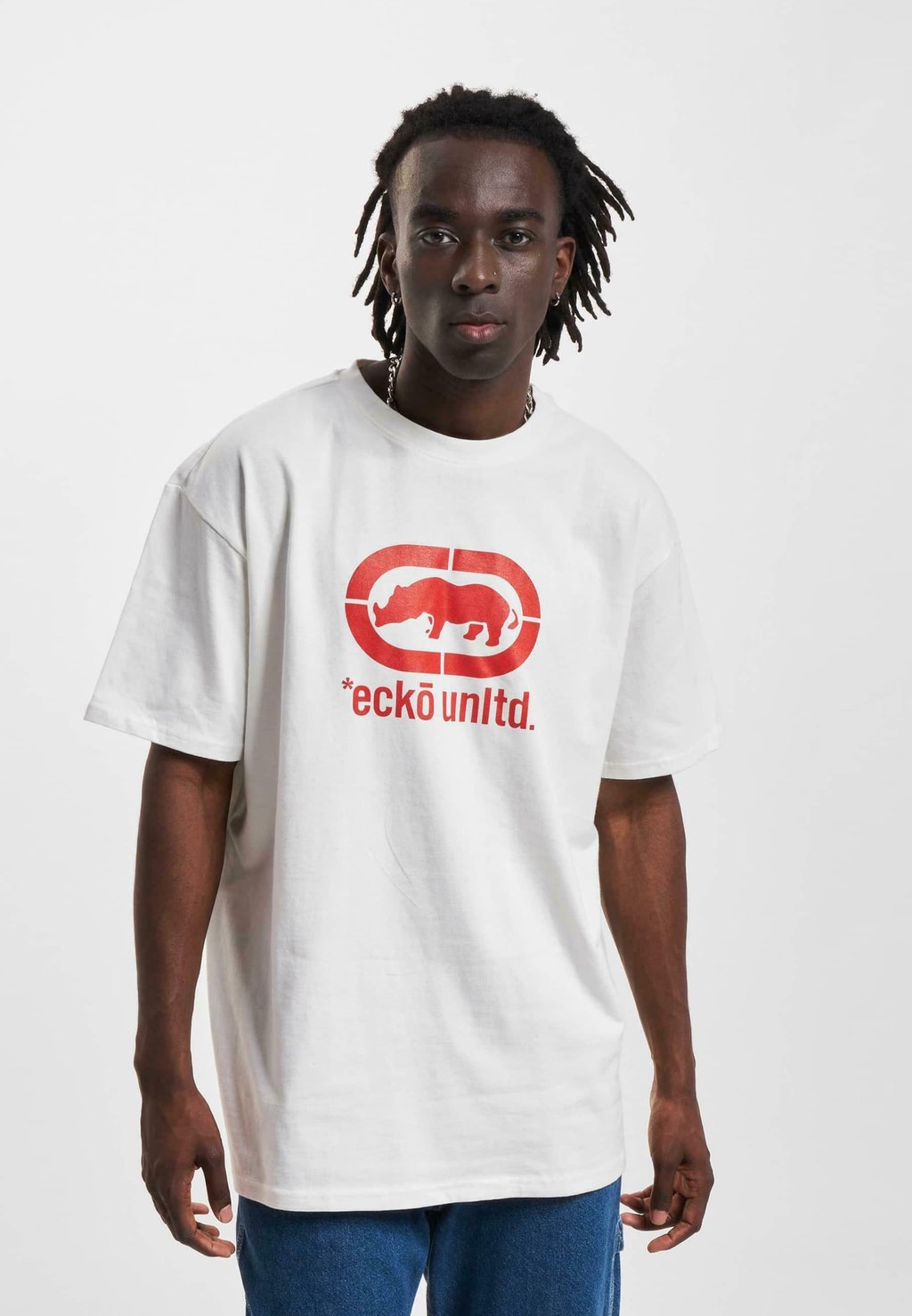 

Футболка с принтом JOHNRHINO ecko unltd., бежевый