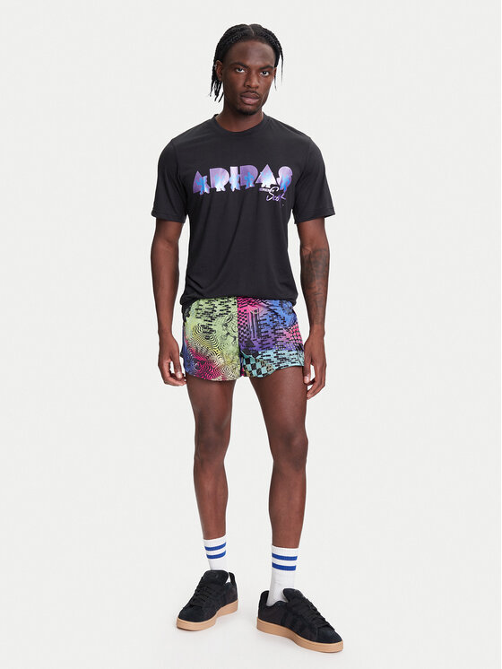 Футболка обычного кроя Jeremy Scott JL7620 Adidas, черный — фото 2