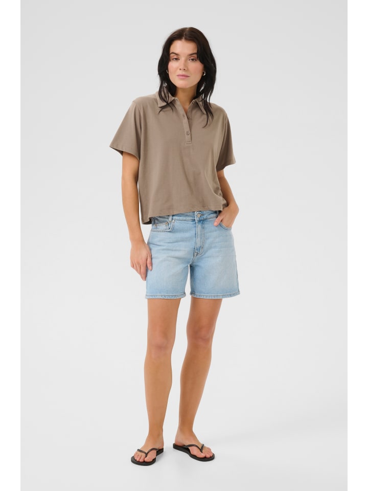 

Футболка AbbyMW свободного кроя в ореховом цвете My Essential Wardrobe