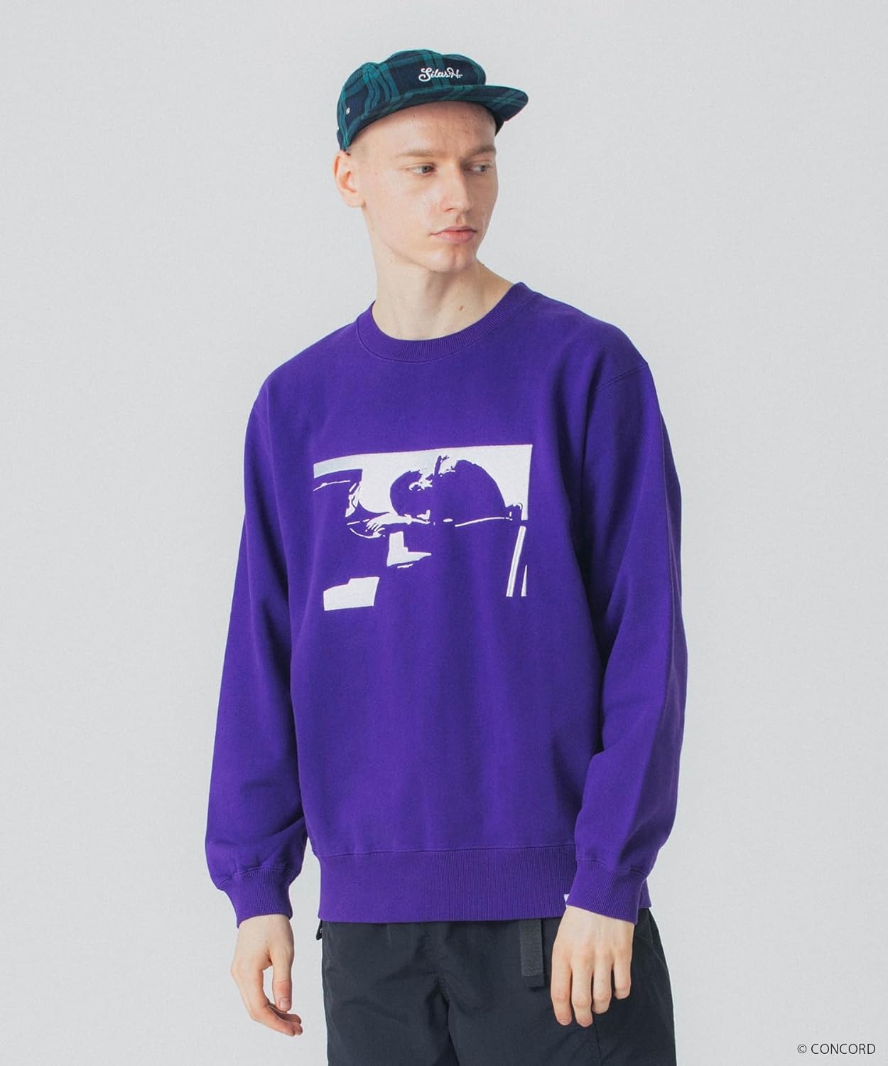 

Мужская толстовка с изображением Сайруса Билла Эванса, 1961 год Silas, фиолетовый