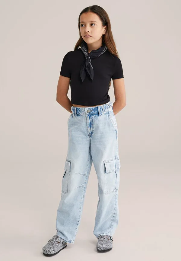 Джинсы свободного кроя blue ridge We Fashion, Light Blue