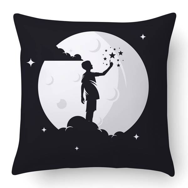 

Подушка Dmora mit Digitaldruck, 40x5x40 см, многоцветный