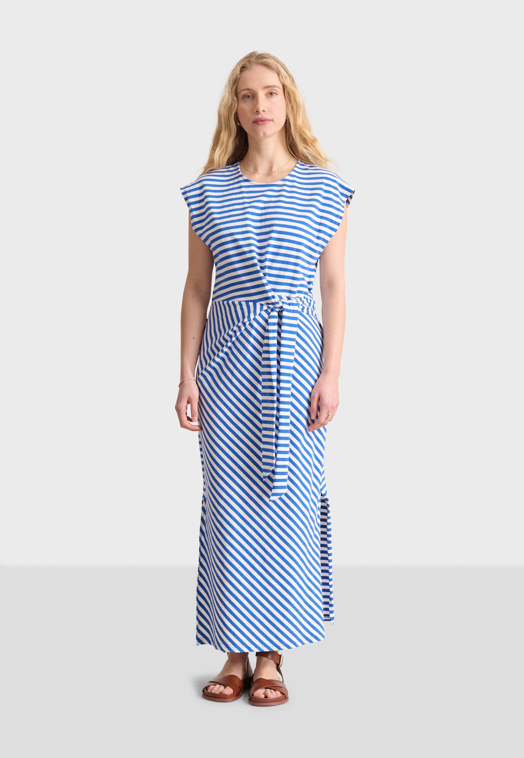

Платье макси CASUAL VALENE - Jersey dress Garance Paris, металлик синий