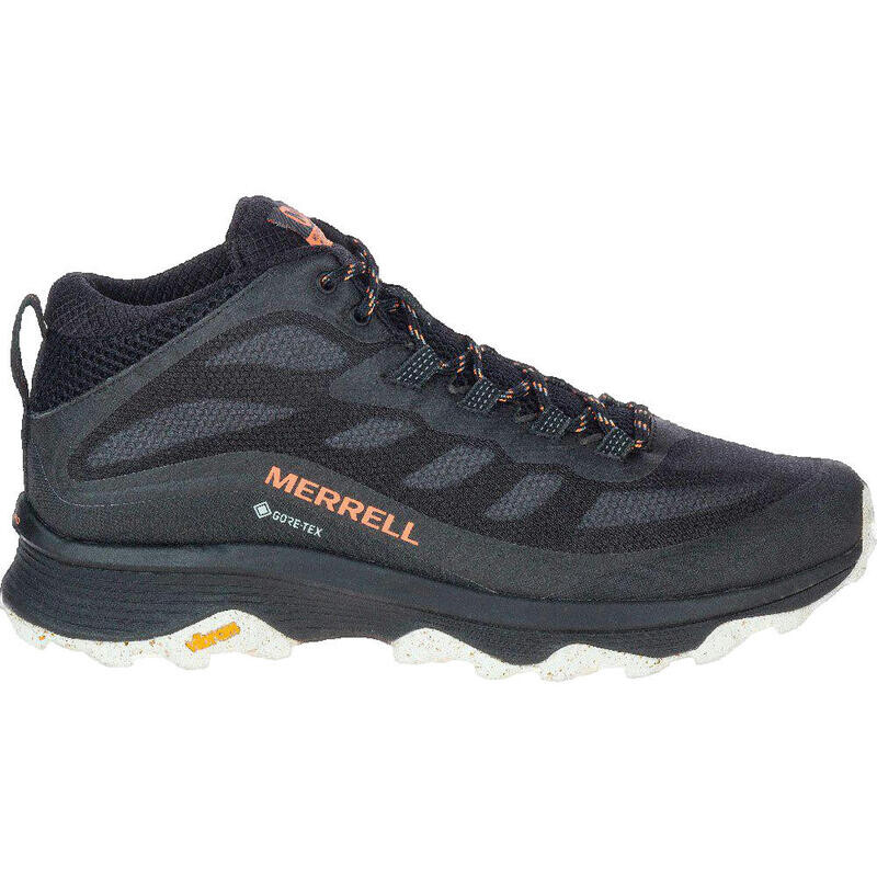 

Мужские кроссовки Merrell, цвет black/vitamin orange