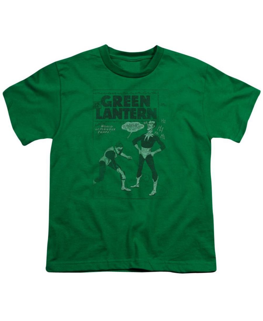 

Детская футболка с коротким рукавом "Опасные ловушки" Green Lantern, Medium green, Зеленый, Детская футболка с коротким рукавом "Опасные ловушки" Green Lantern, Medium green