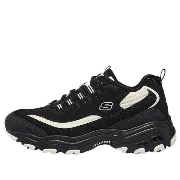 

Кроссовки d'lites zip along shoes 'black white' Skechers, черный