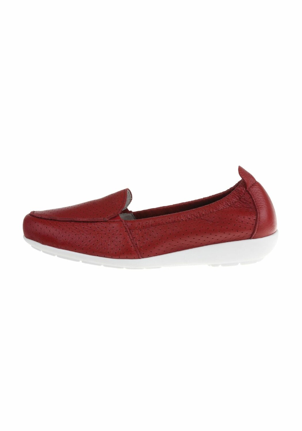 Мокасины Adela на ударопрочной подошве Natural Feet, темно-красный — фото 2