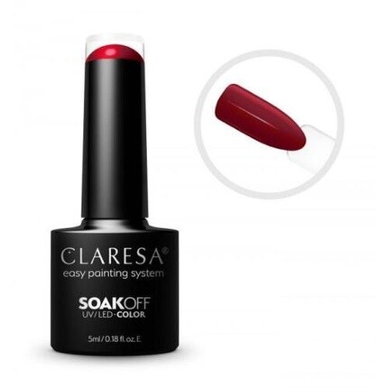 

CLARESA SoakOFF UV/LED гель красный 420 5мл