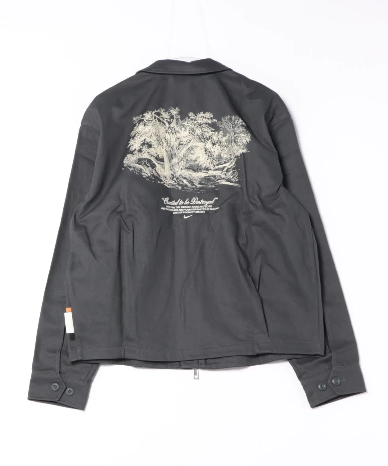 Куртка Nike Field Jacket, хлопок, чёрная — фото 2