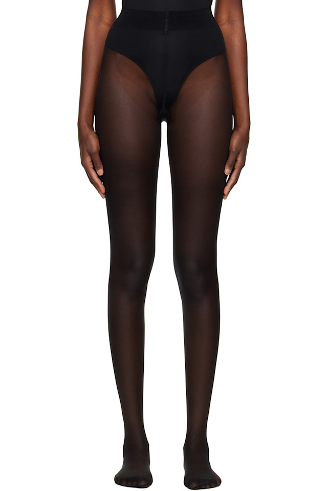 

Сатиновые колготки 20 den Satin touch Wolford, черный