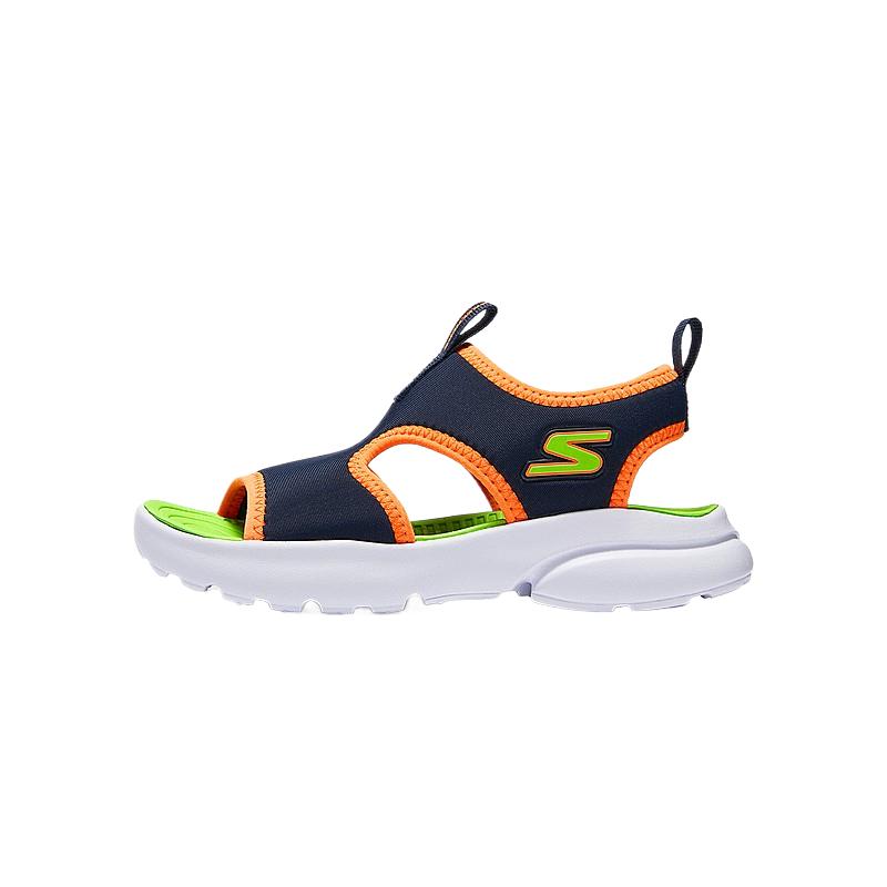 

Детские сандалии для мальчиков Skechers Kids, синий/оранжевый