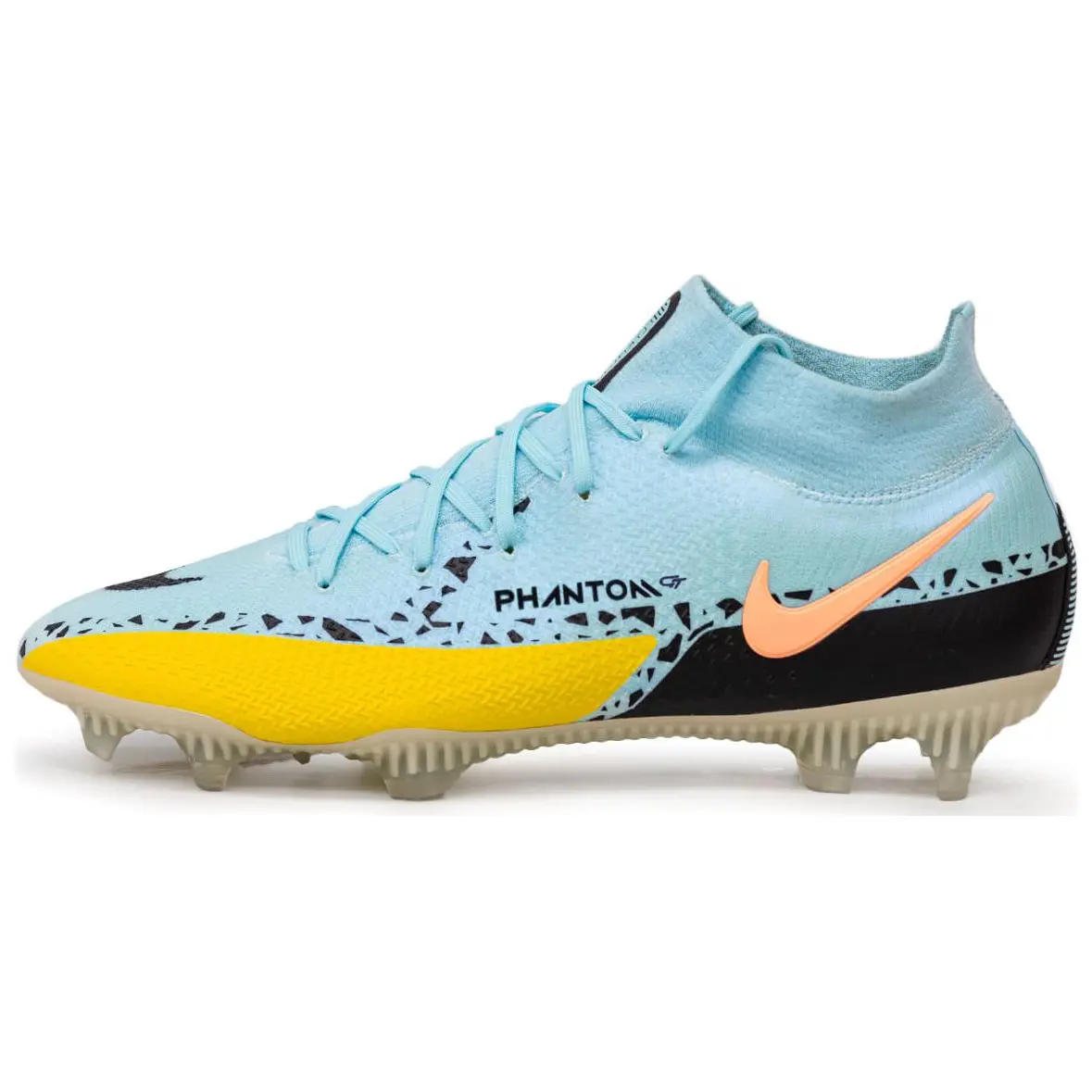 

Nike Футбольные бутсы Phantom GT2 Shock Absorbers Slip, мужские, синие, оранжевые, черные