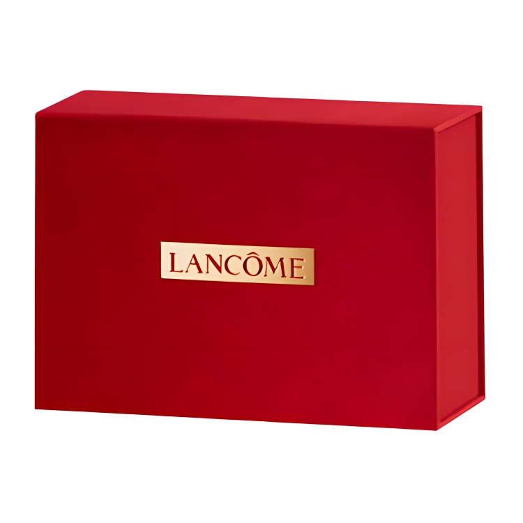 LANCOME LANKOU новогоднее красное велюровое подарочное издание супервосстанавливающая сыворотка Black Bottle увлажнение и питание 50 мл — фото 3
