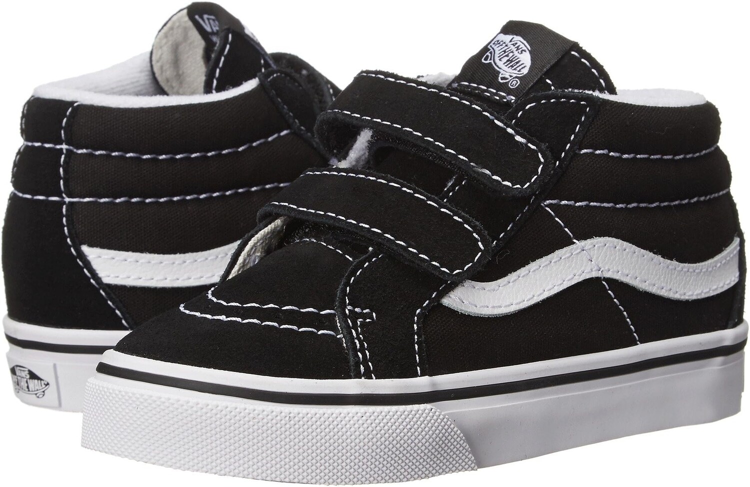 

Кроссовки SK8 Mid Reissue V Vans, цвет Black/True White