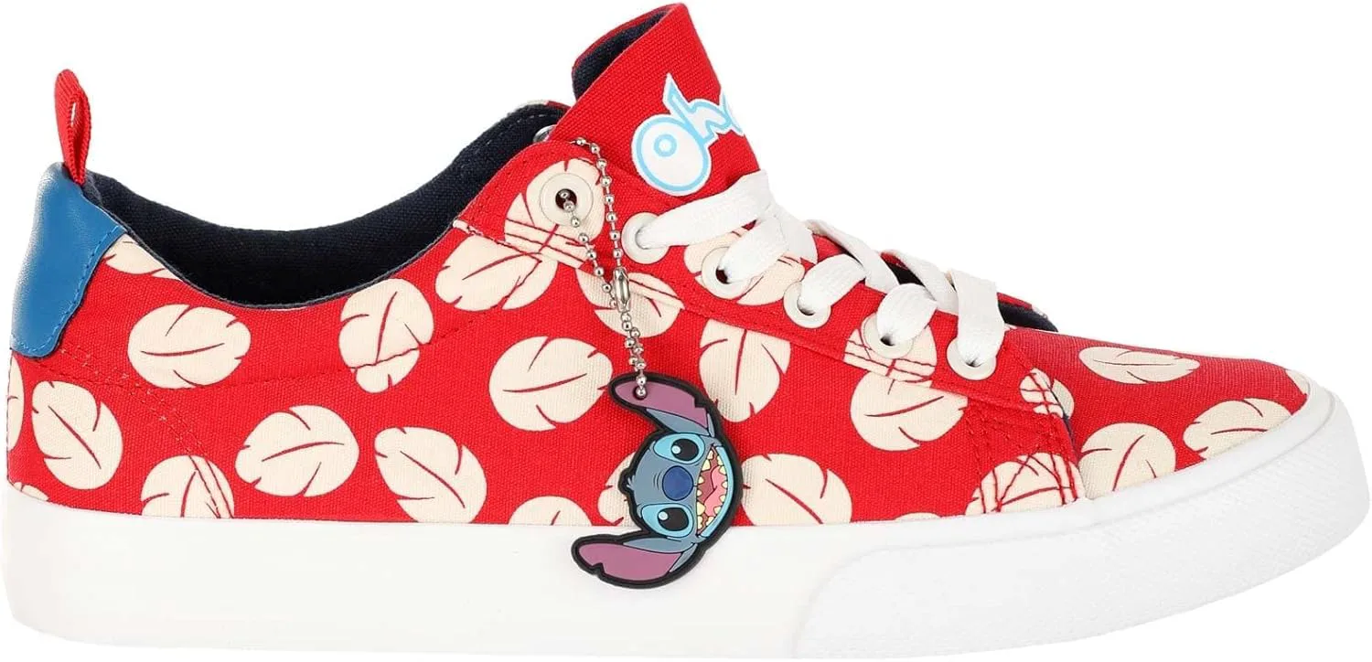 Детские кеды Disney Lilo & Stitch красного цвета унисекс Ground Up, мультиколор — фото 3