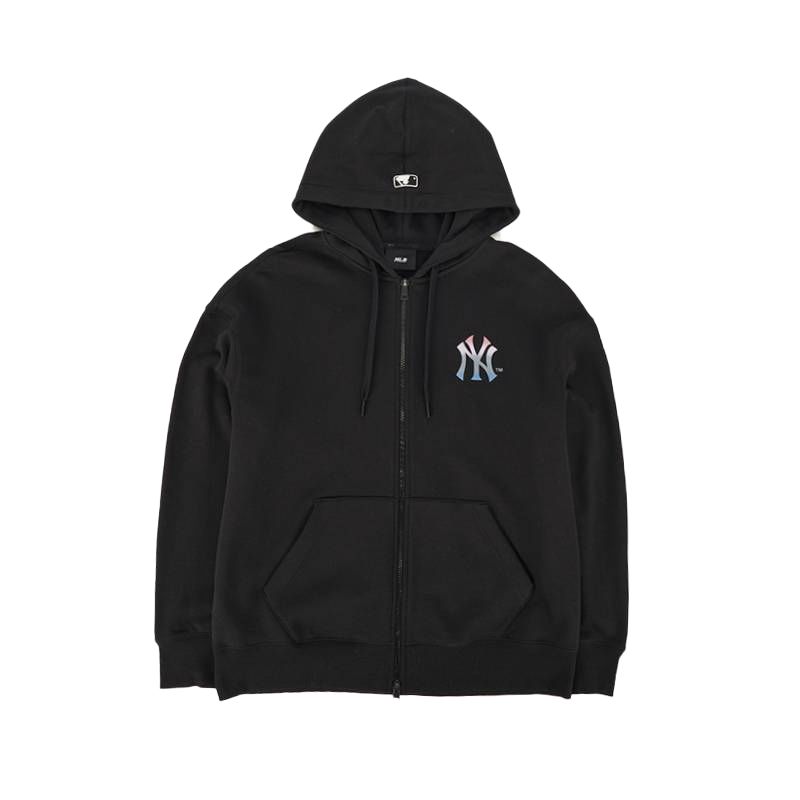 

MLB Свитшоты Unisex New York Yankees/Black с капюшоном, кардиган умеренной длины