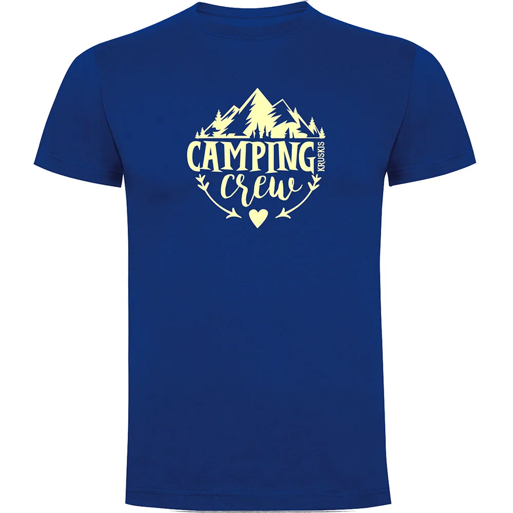 

Футболка с коротким рукавом Kruskis Camping Crew, синий