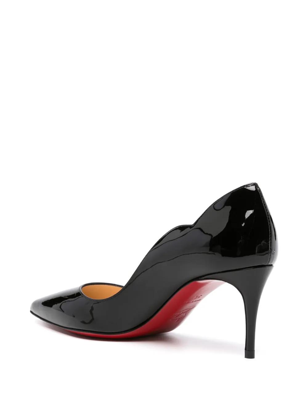 Лакированные туфли Hot Chick 70 Christian Louboutin, черный — фото 3