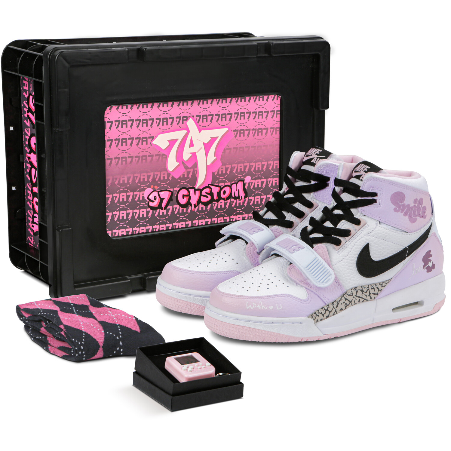 Кроссовки JORDAN Legacy 312 Vintage Basketball Shoes Women's High-Top White