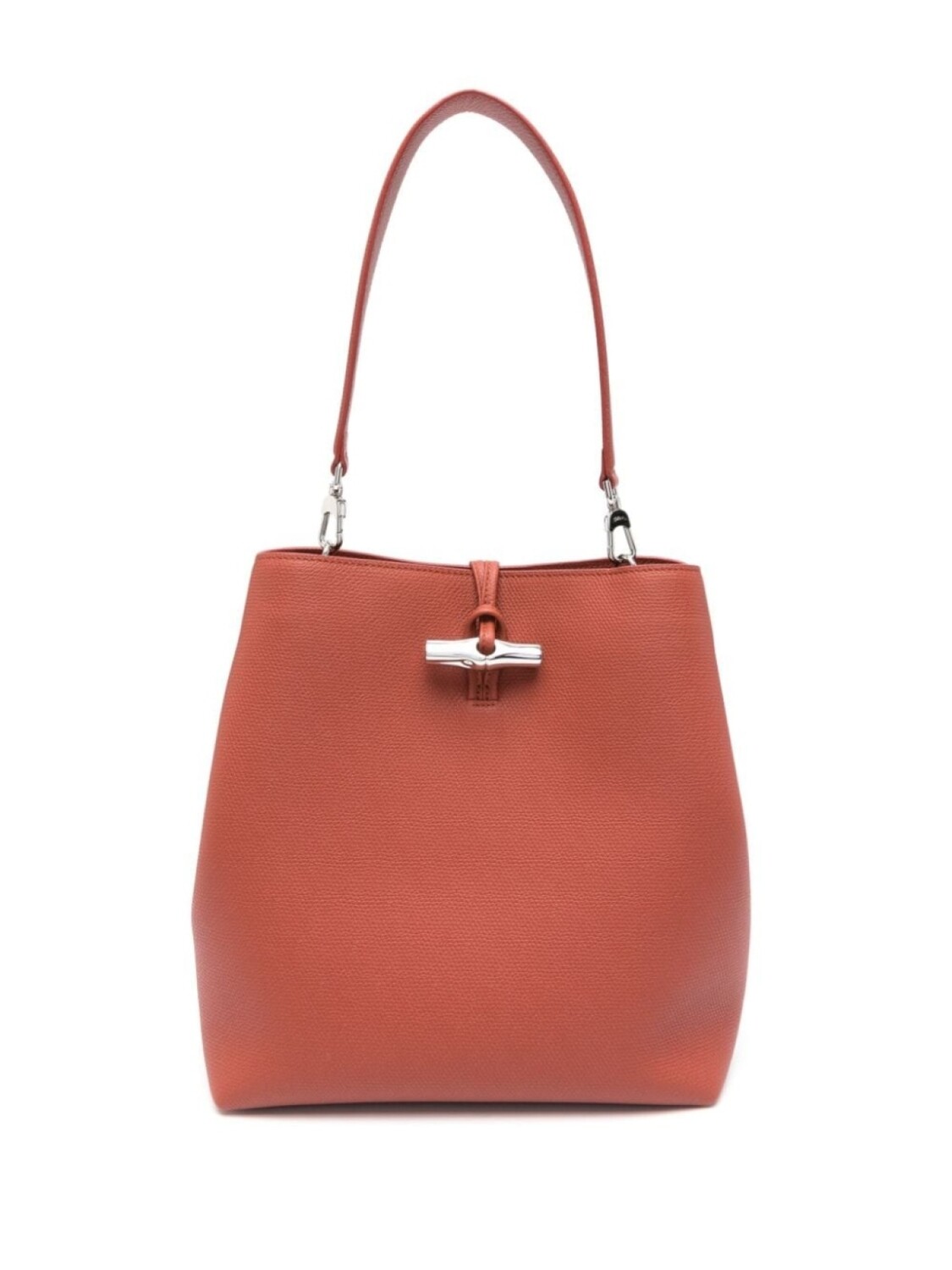 

Сумка на плечо Longchamp Le Roseau среднего размера, красный