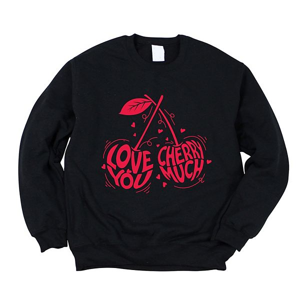 

Свитшот женский Love you cherry much Simply Sage Market, Midnight, Зеленый, Свитшот женский Love you cherry much Simply Sage Market, Midnight