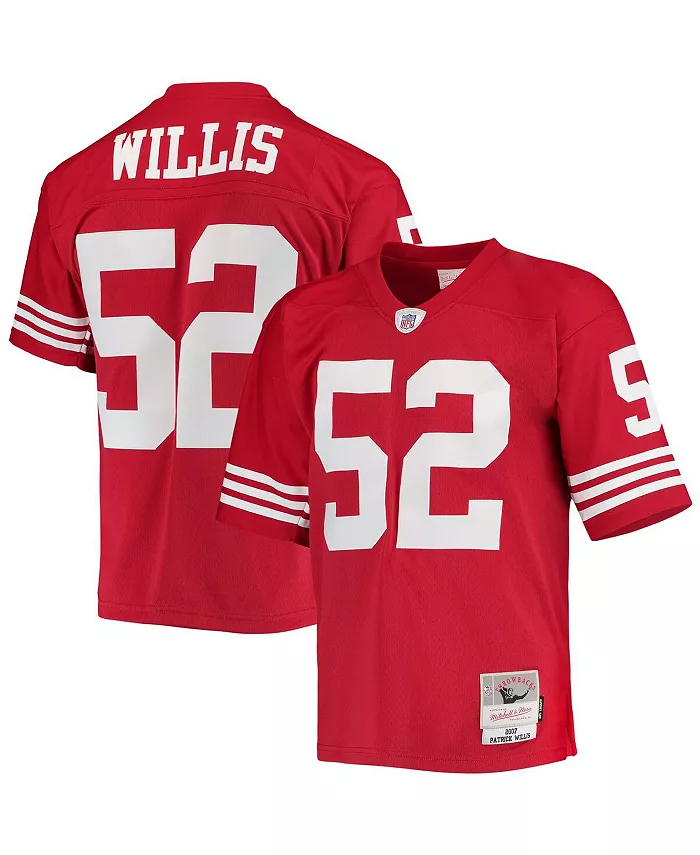 

Мужская реплика джерси Patrick Willis в цвете scarlet команды San Francisco 49ers, коллекция Legacy 2007 Mitchell & Ness