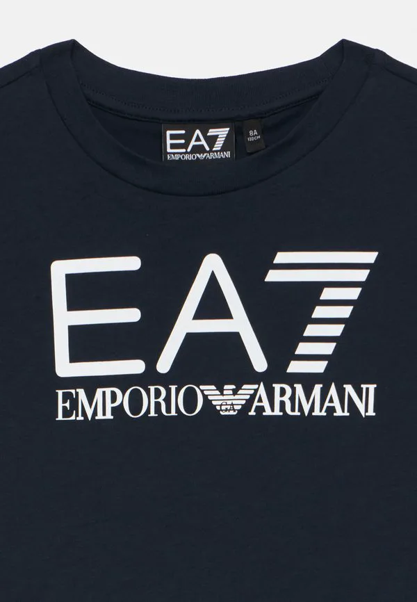 Футболка унисекс с принтом Ea7 Emporio Armani, Blue — фото 4
