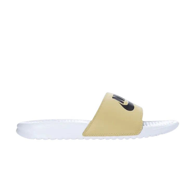 

Сандалии Nike Benassi JDI Slide 'White Team Gold', белый