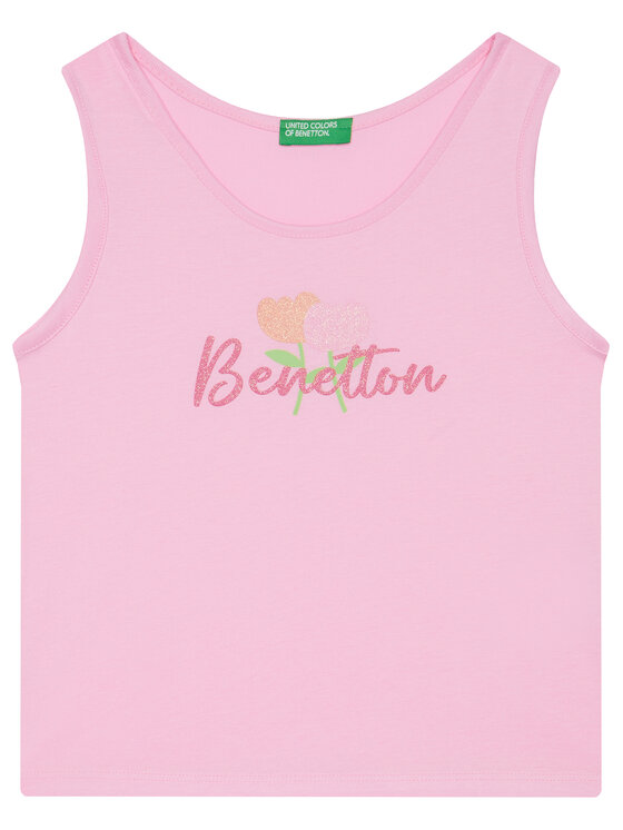 

Топ regular fit 3I1XGH012 United Colors Of Benetton, розовый