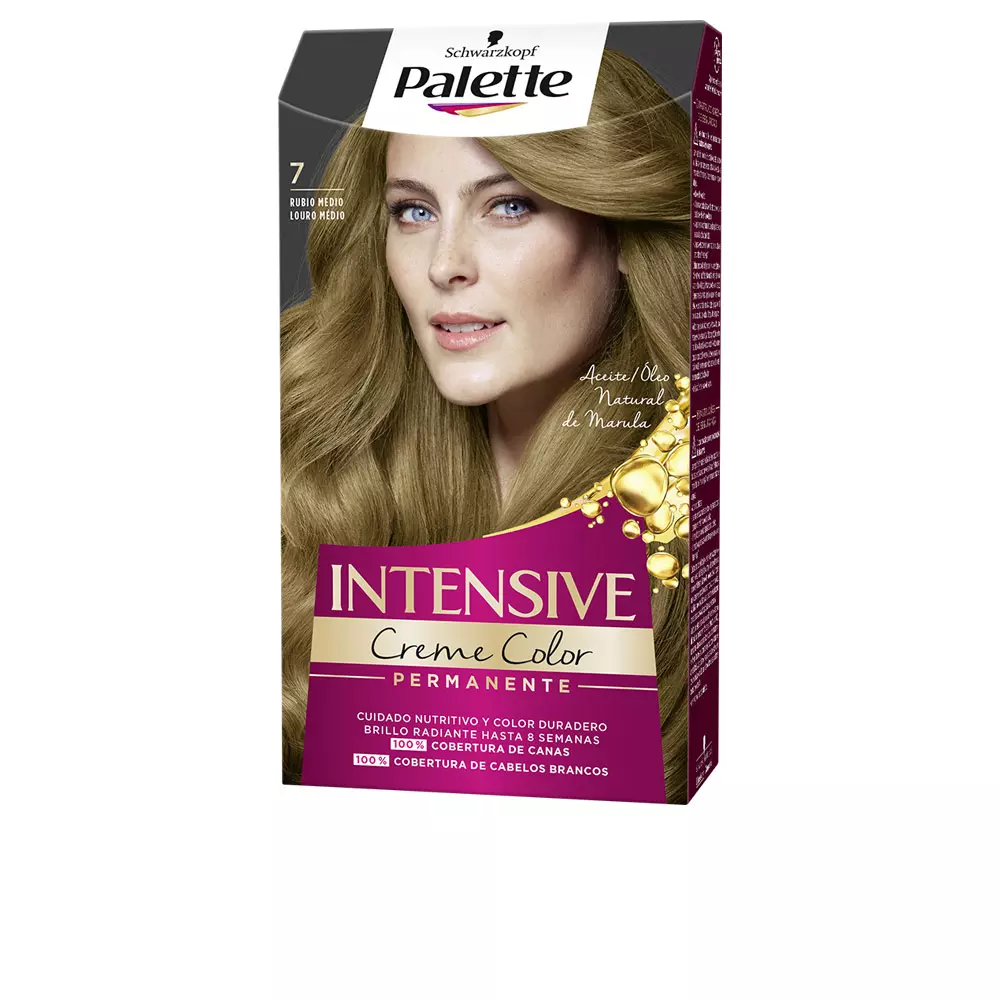 

Краска для волос Palette intensive tinte Palette, цвет 7-rubio medio, 1 шт.