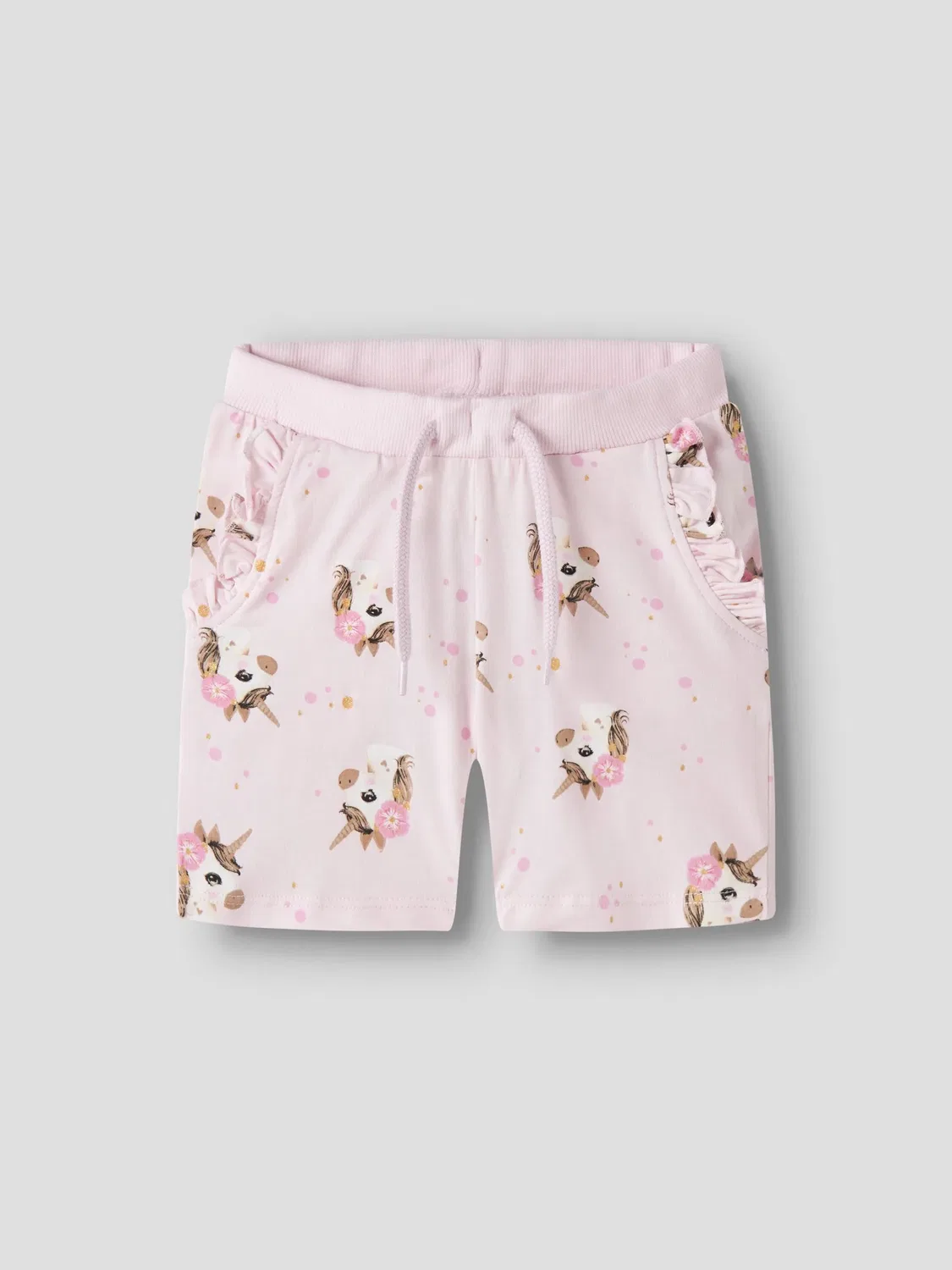 Шорты с принтом Name it, cradle pink — фото 3