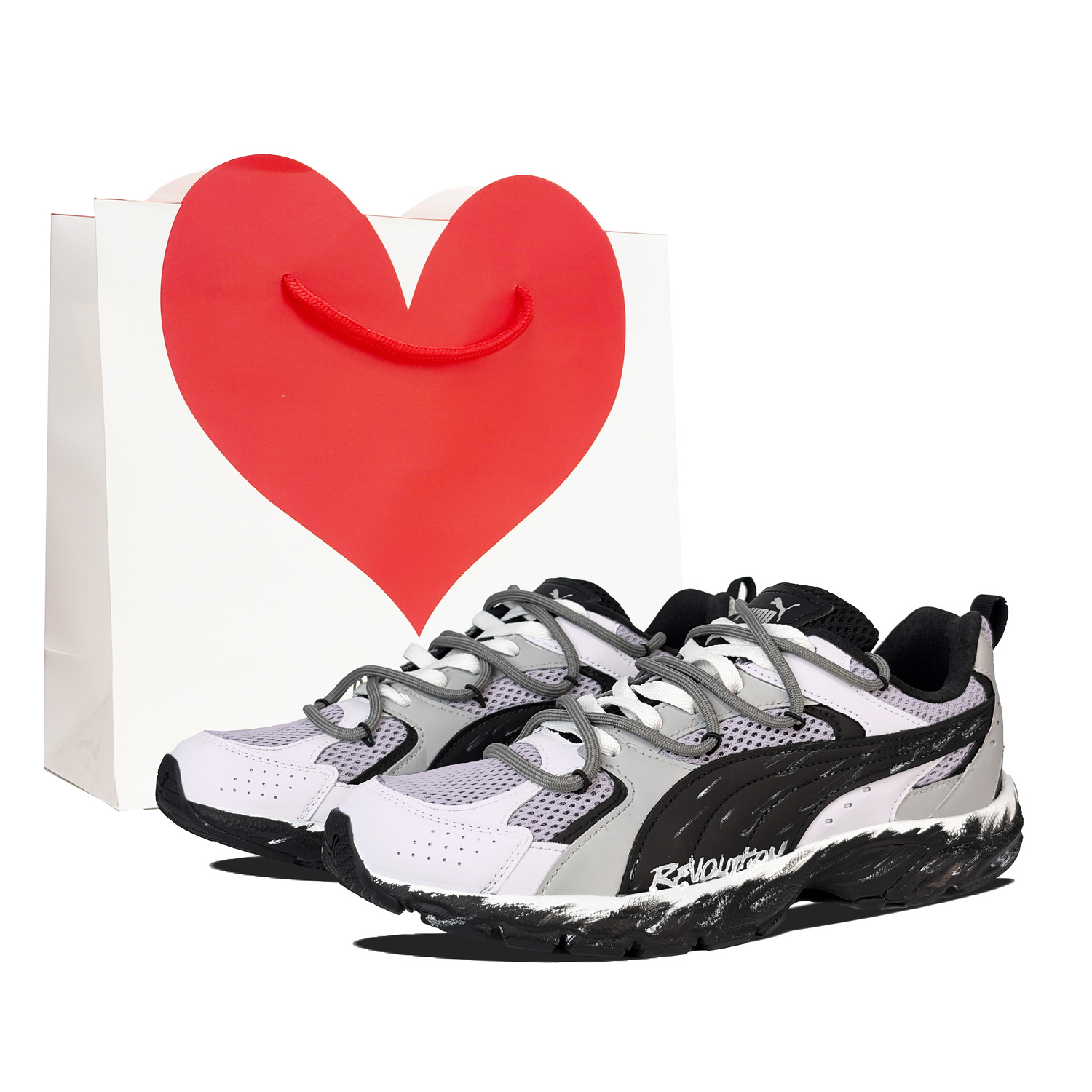 

PUMA Мужские и женские кроссовки Milenio для бега с низким верхом, устойчивые к истиранию, дышащие, серые с фиолетовым