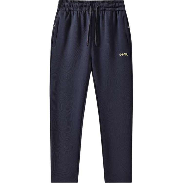 

Повседневные брюки Unisex Moderate Straight Fit Jeep, темно-синий