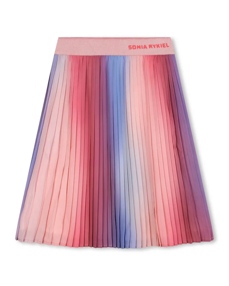 

Разноцветная плиссированная юбка для девочки Sonia Rykiel