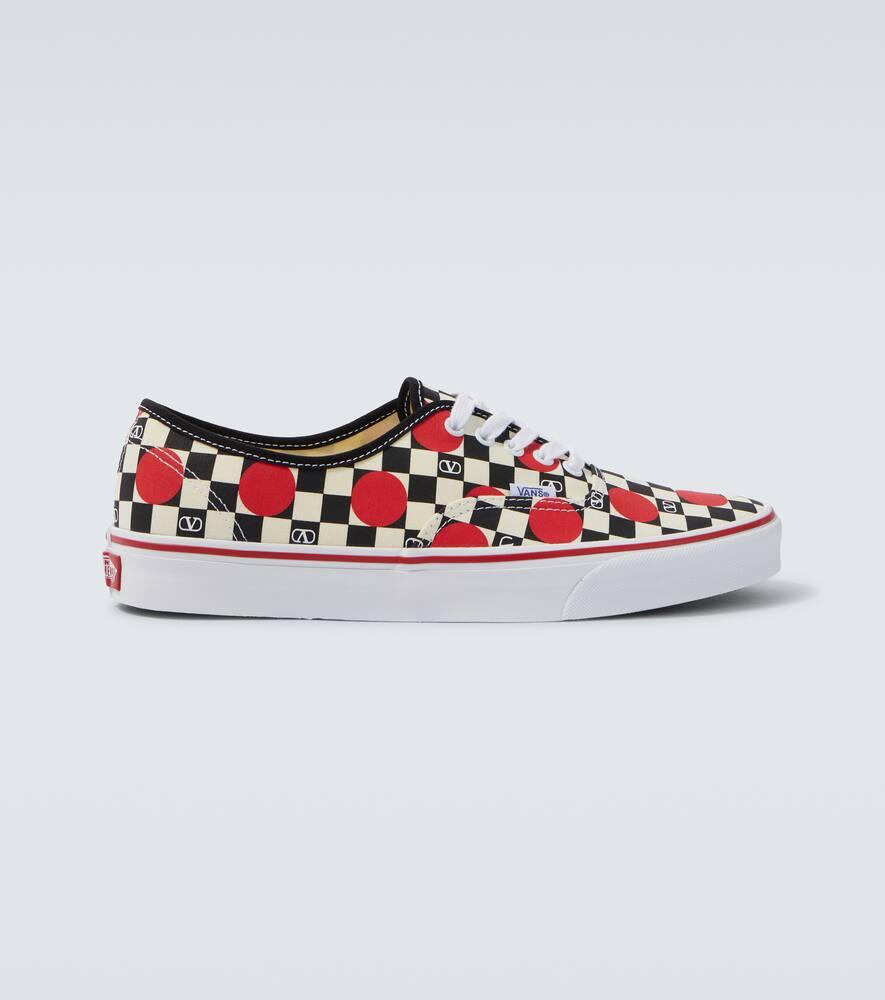 

Vans VLogo кеды из канваса Valentino Garavani, Burro-Nero-Rouge