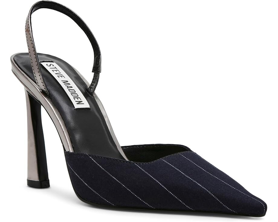 

Туфли Steve Madden Drew, цвет Navy/Silver