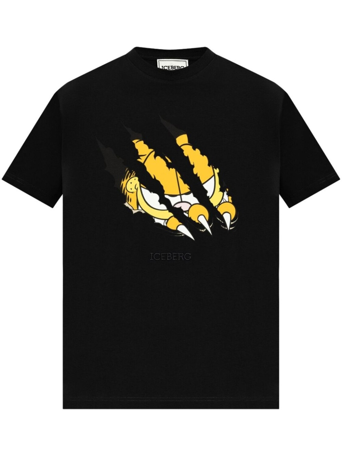 

Iceberg футболка с принтом x Garfiled, черный