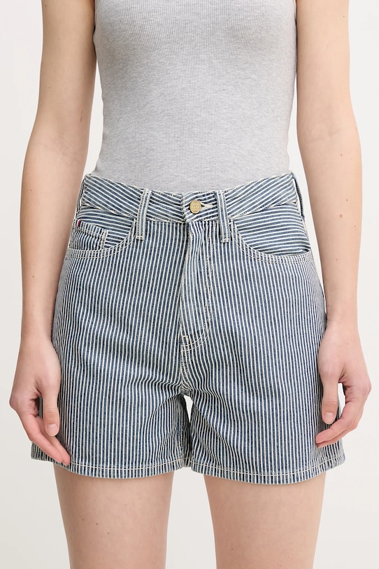 

Хлопковые шорты Tommy Hilfiger, темно-синий