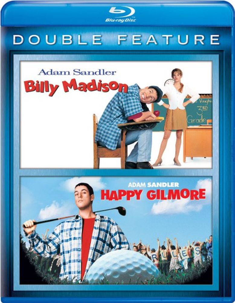 

Диск Blu-ray Billy Madison / Happy Gilmore [Double Feature]