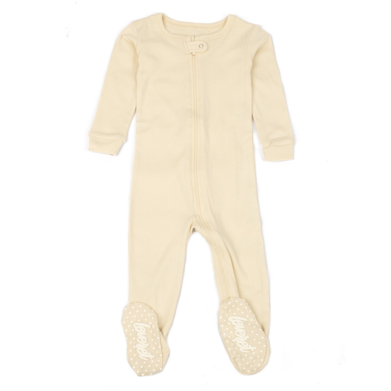 

Детские хлопковые пижамы в стиле бохо, однотонные Leveret, цвет Off White
