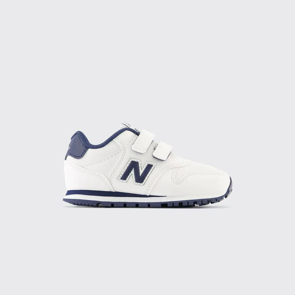 

Детская повседневная обувь 500 New Balance, белый/темно-синий