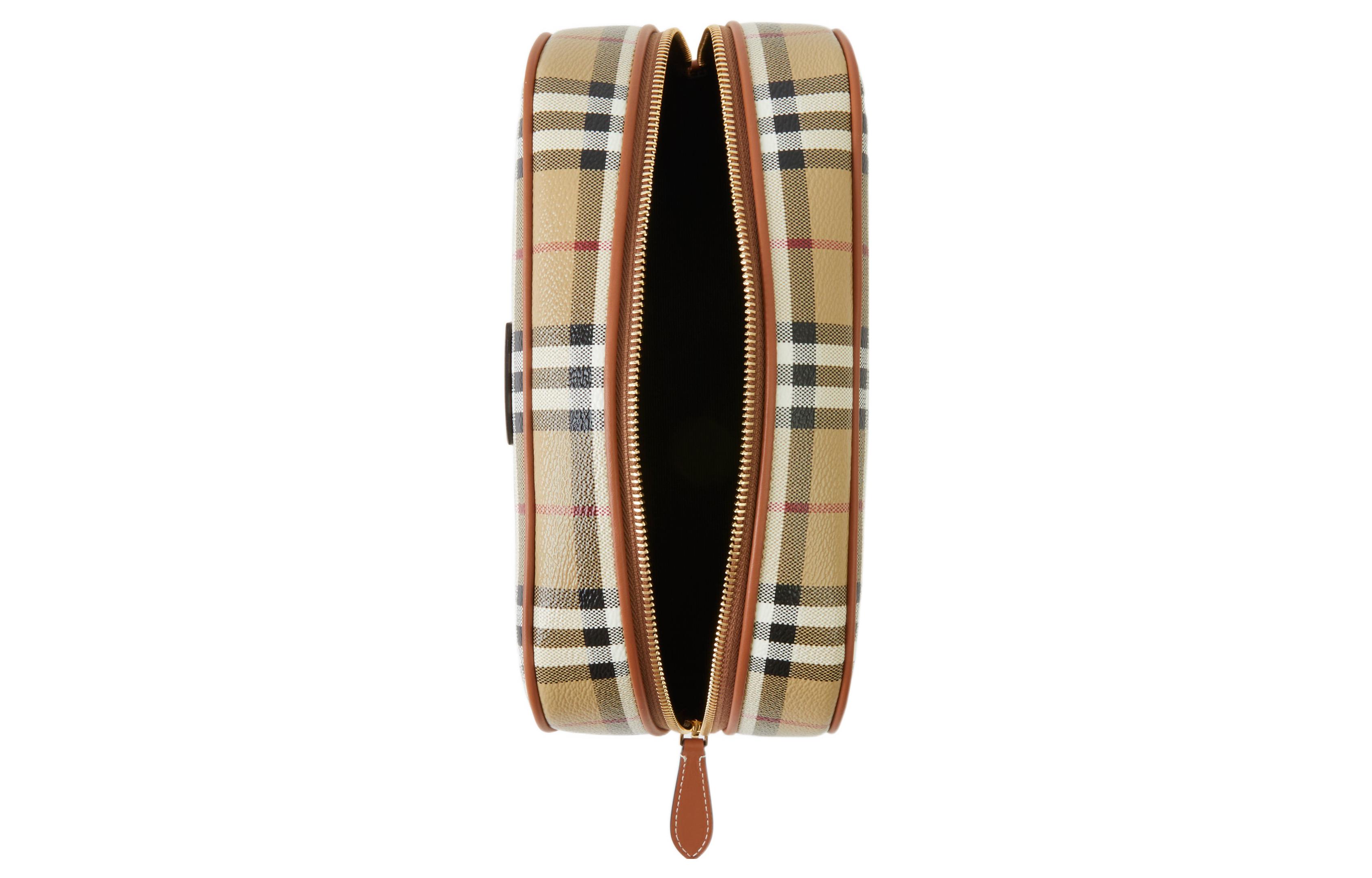 Burberry Средний дорожный чехол архивный бежевый — фото 4